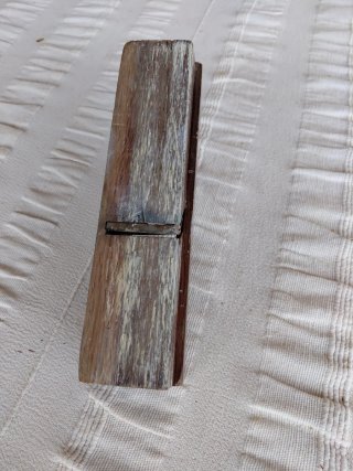 Cepilladora de madera antigua