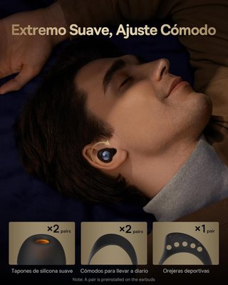 Baseus auriculares inalámbricos graves potentes