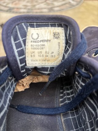 Scarpe Fred Perry uomo blu