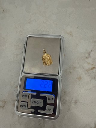 Colgante Cabeza Cristo Oro 18k