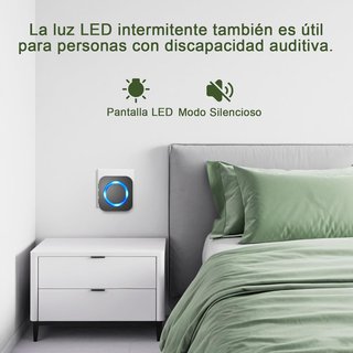 SURFOU Timbre inalámbrico exterior impermeable