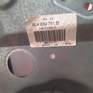 Elevalunas trasero izquierdo Seat Cordoba 2003 6L