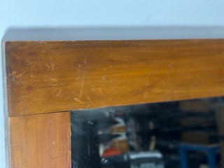 Antiguo Espejo grande madera