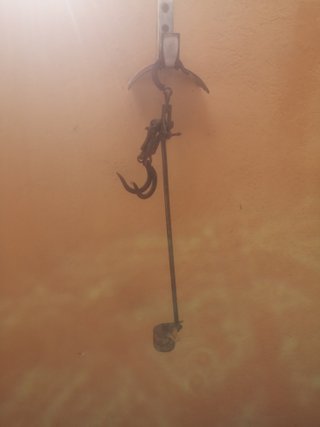 Romana de pesar antigua