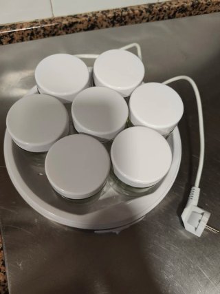 Yogurtera SilverCrest con 7 tarros