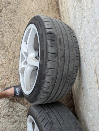 Llantas 5x100 con separadores