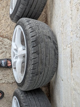 Llantas 5x100 con separadores