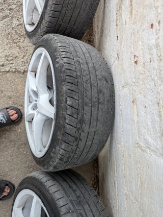 Llantas 5x100 con separadores