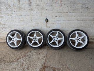 Llantas 5x100 con separadores