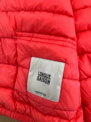 Chaqueta Moncler fucsia Talla S Original LEER muje
