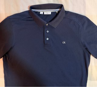 Polo Calvin Klein Golf Azul oscuro Talla S