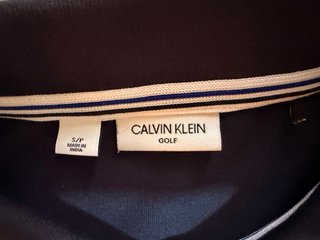 Polo Calvin Klein Golf Azul oscuro Talla S