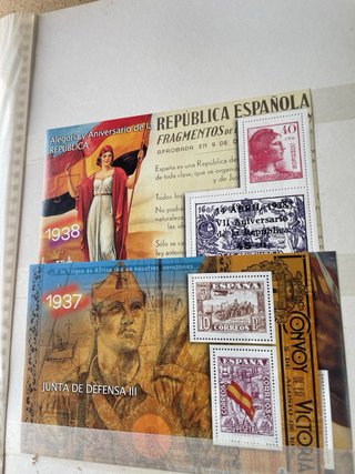 Libro Sellos Guerra Civil Española