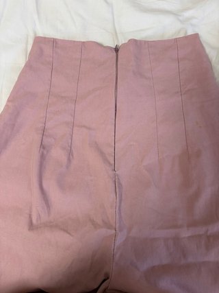 Pantalón rosa de vestir