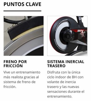Bicicleta Indoor BH ROX