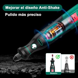 HYCHIKA B0F542C2DH Mini Amoladora 3,6V 77