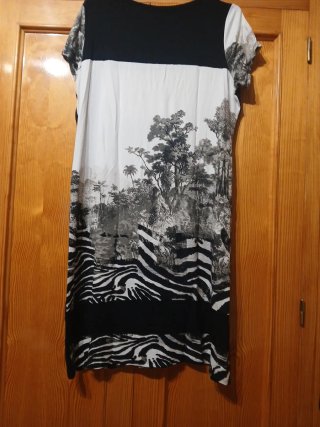 Vestido Verano Estampado XXL
