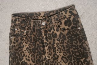 Jeans Vita Alta Leopardati tg. S Nuovi