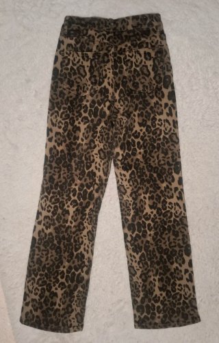 Jeans Vita Alta Leopardati tg. S Nuovi