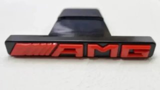 Logo Emblema AMG Mercedes Parilla Panamericana