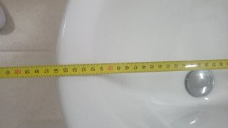 Lavabo ROCA empotrable blanco