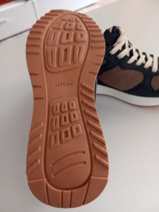 Zapatillas Lefties Mujer Marrón y Negro