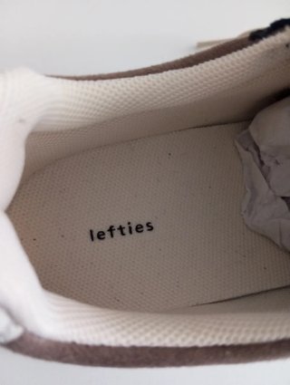Zapatillas Lefties Mujer Marrón y Negro