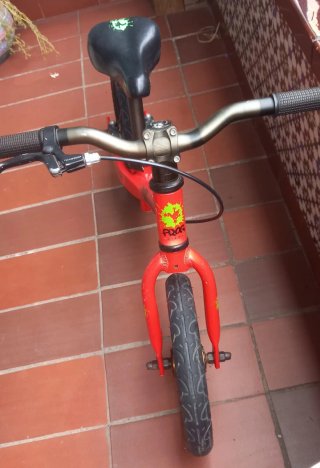 Bici Equilibrio Frog Tadpole 12 Roja