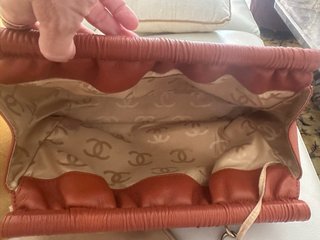 Bolso Vintage Chanel 22 color terracota