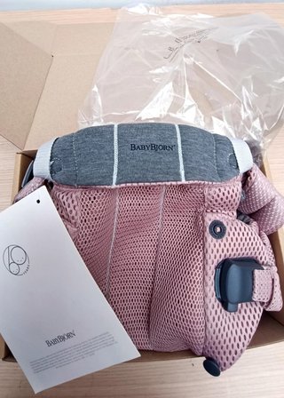 BabyBjörn Harmony Malla 3D Rosa Palo