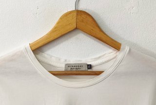 Camiseta blanca Burberry hombre Talla XL