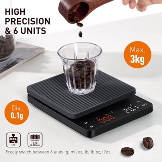 BAGAIL balanza café digital precisión timer