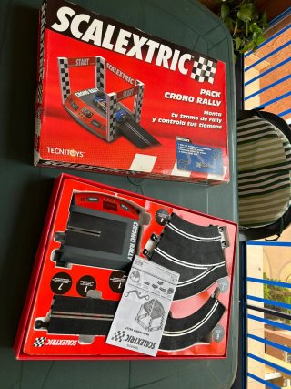 Scalextric Pack Crono Rally y C1 GT
