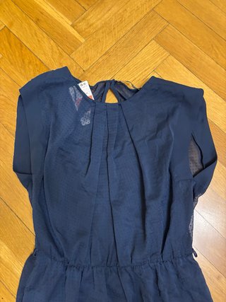 Vestido corto Mango azul