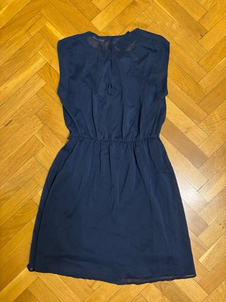 Vestido corto Mango azul