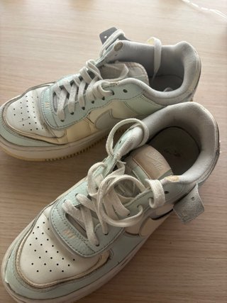 Nike Air Force 1 Shadow Beige/Teal