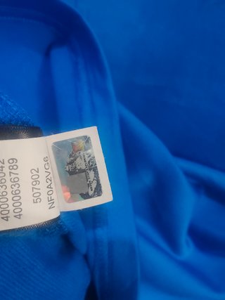 The North Face 1/4 Zip Manga Larga Azul Mujer