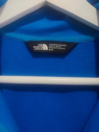 The North Face 1/4 Zip Manga Larga Azul Mujer