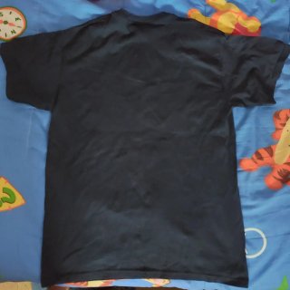 Maglia Marvel Nera con stampa all-over