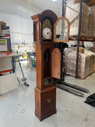Reloj de pie francés antiguo