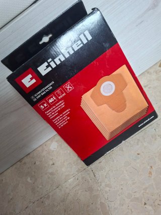 5 Bolsas Einhell para aspirador NUEVO