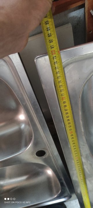 Fregadero Doble Inoxidable