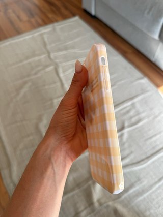 Custodia iPhone 11 o 12 Vichy Giallo