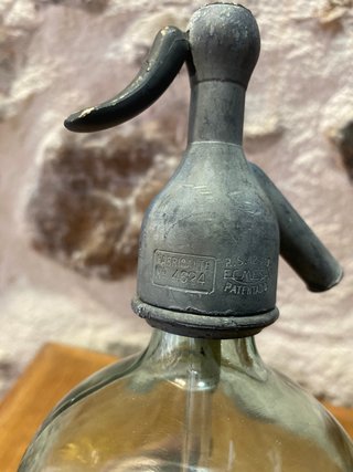 Sifón antiguo Villarroya Valls