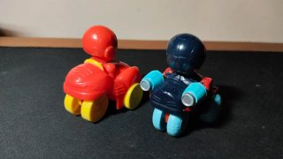 Ironman y Spiderman Vehículos Juguete