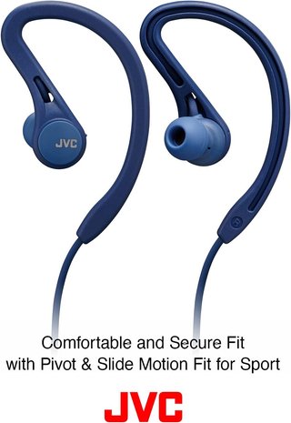 JVC auriculares deportivos cómodos resistentes