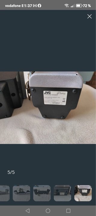 Altavoces JVC 100W