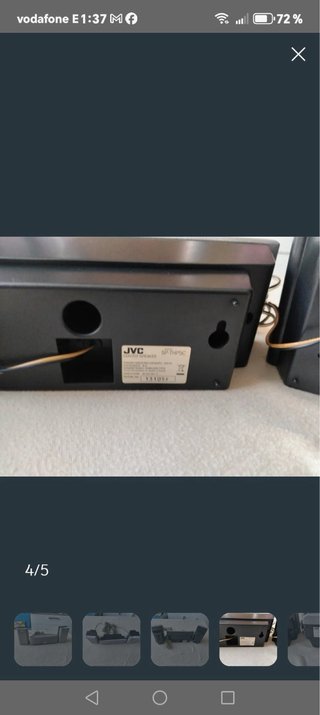 Altavoces JVC 100W
