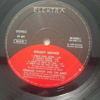 Graham Parker Steady Nerves Vinile