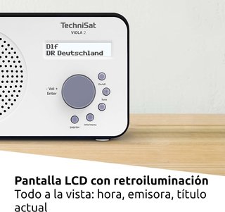 TechniSat radio digital portátil dab+ fm